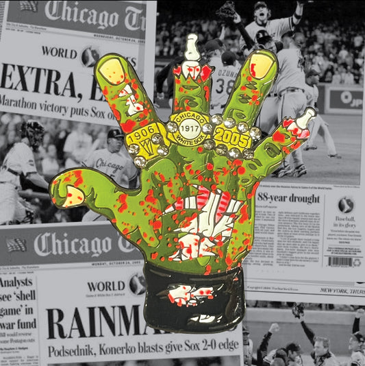 Chicago White Sox 3 Rings Zombie Hand